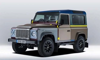 Phiên bản Defender với sự sáng tạo của nhà thiết kế thời trang danh tiếng Paul Smith.