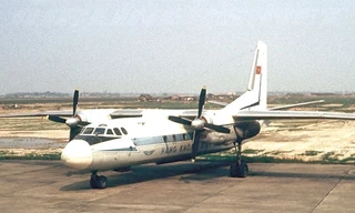 Máy bay AN24 có lịch trình bay từ Gia Lâm - Đà Nẵng - Tân Sơn Nhất.