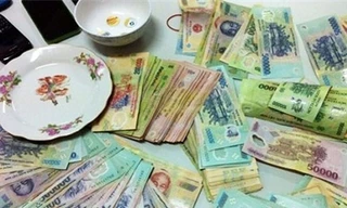 Vĩnh Phúc: Vây bắt sới bạc tiền tỷ, thu giữ nhiều vũ khí