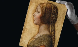 Bức chân dung La Bella Principessa được bán giá 20 triệu USD năm 1998. Ảnh: NG.