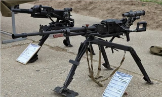 Ngắm bộ đôi súng máy đa năng “khủng” nhất Nga