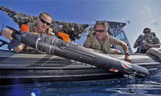 Hải quân Mỹ thử nghiệm các UUV mới. Ảnh: navy.mil.