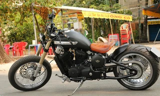 Sửng sốt với môtô tự chế 'cực độc' của thợ xe Sài Gòn