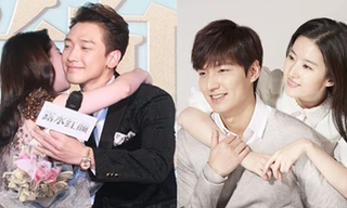 Lưu Diệc Phi thân mật bên các mỹ nam Hàn