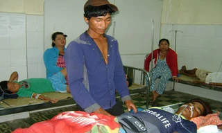 Danh Đen được điều trị tại BVĐK tỉnh Sóc Trăng.