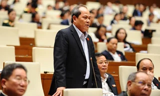 ĐB Ngô Văn Minh. Ảnh: TN.