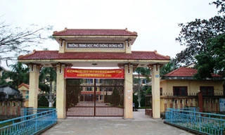 Trường THPT Đồng Hới nên xảy ra vụ nữ sinh đánh cô giáo trên bục giảng.