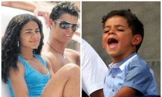 Ronaldo đã chụp ảnh cùng người phụ nữ được cho là mẹ đẻ con trai anh. Ảnh: laprense.