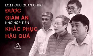 Loạt cựu quan chức được giảm án nhờ nộp tiền khắc phục hậu quả