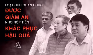 Loạt cựu quan chức được giảm án nhờ nộp tiền khắc phục hậu quả