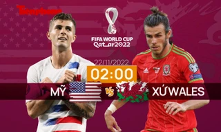 World Cup 2022: Tương quan trận đấu Mỹ - Xứ Wales, 2 giờ 22/11