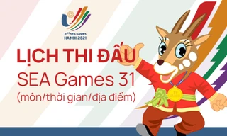 Chi tiết lịch thi đấu SEA Games 31