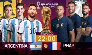 Chung kết World Cup 2022: Tương quan trước trận Argentina - Pháp, 22 giờ 18/12