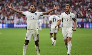 Highlights Anh vs Slovakia: Jude Bellingham cứu rỗi, 'Tam sư' nhọc nhằn giành vé vào tứ kết