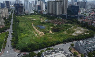 Cận cảnh dự án công viên hồ điều hòa vẫn 'nằm trên giấy' sau 15 năm Hà Nội yêu cầu rà soát