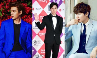 Ngắm Lee Min Ho trong các bộ suit để thấy nhan sắc cực phẩm của anh xứng hàng “quân vương“