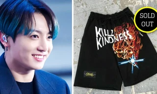 Khổ như “thánh sold-out” Jung Kook: Mặc quần soóc đi lông nhông cũng gây “cháy hàng“