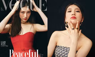 Suzy xinh đẹp sang trọng “không có đối thủ” trên bìa tạp chí VOGUE Hàn tháng 6