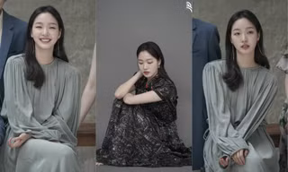 Nữ chính “Quân Vương Bất Diệt” Kim Go Eun sang chảnh trong hậu trường chụp poster phim