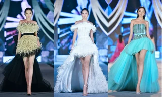 Hoa hậu Tiểu Vy, Kỳ Duyên đọ trình catwalk cùng thí sinh Top 35 Hoa Hậu Việt Nam 2020