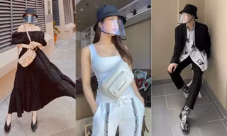 “Mũ phòng dịch” COVID-19 - item thời trang mới toanh của sao Việt