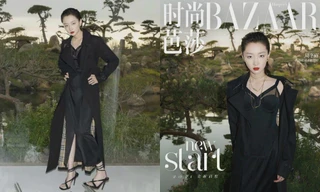 Tam kim Ảnh hậu Châu Đông Vũ bị chê “kém sang” trên bìa khai niên tạp chí Harper’s BAZAAR