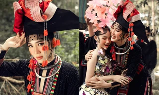 Thúy Ngân “hóa thân” thành cô gái dân tộc xinh đẹp cuốn hút giữa rừng thông