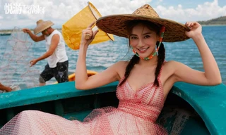 “Gái một con” Angela Baby khoe nhan sắc đáng ghen tị trên bìa Kim Cửu thứ hai trong tháng