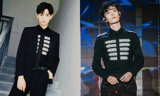 Tiêu Chiến và Đinh Vũ Hề mặc đồ “đụng hàng”, quả là màn đọ sắc “bất phân thắng bại"!