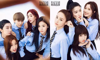 Top 20 “Thanh Xuân Có Bạn 2” chụp “ảnh tốt nghiệp” lên hẳn tạp chí Harper's Bazaar Trung