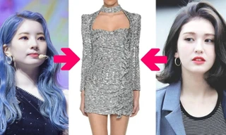 Màn “đụng hàng” váy lấp lánh của Jeon Somi và Dahyun (TWICE), ai được khen nhiều hơn?