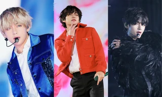 Mặc gam màu nào cũng đẹp, nhan sắc của V (BTS) đúng là “cực phẩm nhân gian“