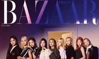 TWICE chơi lớn, lên bìa tạp chí Harper’s Bazaar Hàn tháng 7 với tận 10 phiên bản