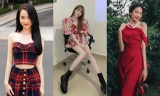 Thiều Bảo Trâm, Doãn Hải My, H’Hen Niê... đồng loạt chọn tông màu đỏ rực trong tuần đầu tiên của năm mới