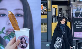 Rosé gửi xe cà phê cho Jisoo đến phim trường “Snowdrop” với lời nhắn nhủ đáng yêu cực kỳ