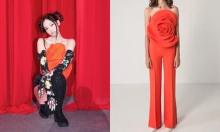 Cận cảnh chiếc áo hoa hồng trứ danh của Jennie BLACKPINK trong concert The Show, giá thực sự gây choáng