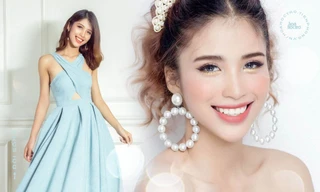 Thí sinh Hoa Hậu Việt Nam 2020 có nụ cười chuẩn “hoa hậu”, “như em gái siêu mẫu Minh Tú“
