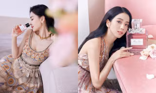 Cùng quảng cáo nước hoa Dior, hai đại sứ Jisoo (BLACKPINK) và Angela Baby lại được đem ra so sánh