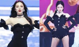 Trương Vũ Kỳ gây bão với body đỉnh trên "Tỷ Tỷ Đạp Gió Rẽ Sóng", váy “đụng hàng” Jennie