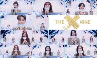 Tạo hình ấn tượng của nhóm THE9 trong đêm chung kết "Thanh Xuân Có Bạn 2"