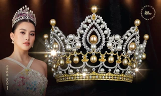 Ngắm cận cảnh vương miện, quyền trượng và ghế đăng quang của tân Hoa Hậu Việt Nam 2020