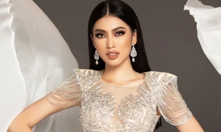 Cận cảnh bộ váy ý nghĩa của của Ngọc Thảo dự thi đêm Bán kết Miss Grand International 2020