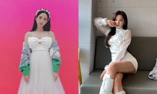 Đỉnh như Yuqi (G)I-DLE: Mặc chiếc váy giống Jisoo BLACKPINK mà nhìn mãi mới nhận ra