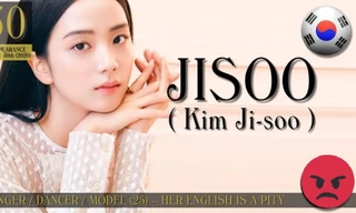 Fan của Jisoo BLACKPINK tức giận vì idol bị “mỉa mai” trình độ tiếng Anh trên web nhan sắc
