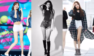 Những nữ idol có đôi chân dài trên... 1 mét, choáng nhất là idol chỉ cao có 1m66!