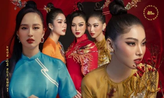 Học ngay mỹ nhân Việt cách diện trang phục Tết vừa thời trang mà không lo bị nóng