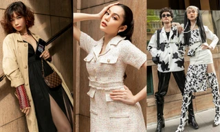 "Best Street Style" ngày 1: Người đẹp chuyển giới Lương Mỹ Kỳ xuất hiện thanh lịch bất ngờ