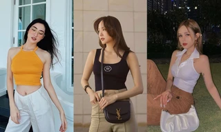 Lương Thùy Linh, Châu Bùi… cùng loạt sao Việt lăng xê kiểu áo đánh tan cái nóng đầu Hè