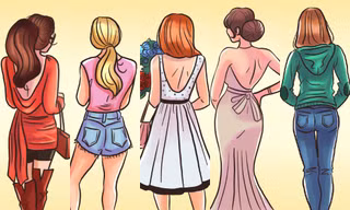 Chọn cô gái bạn nghĩ là xinh nhất đi, cô ấy sẽ tiết lộ khá nhiều về tính cách của bạn đấy!