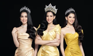 Nhan sắc Hoa hậu Đỗ Thị Hà & 2 Á hậu khác gì sau 1 tháng đăng quang với lịch trình dày đặc